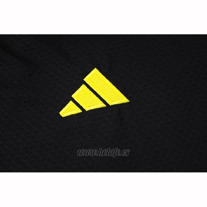 Chandal del Manchester United Manga Corta 2025-2026 Negro - Pantalon Corto